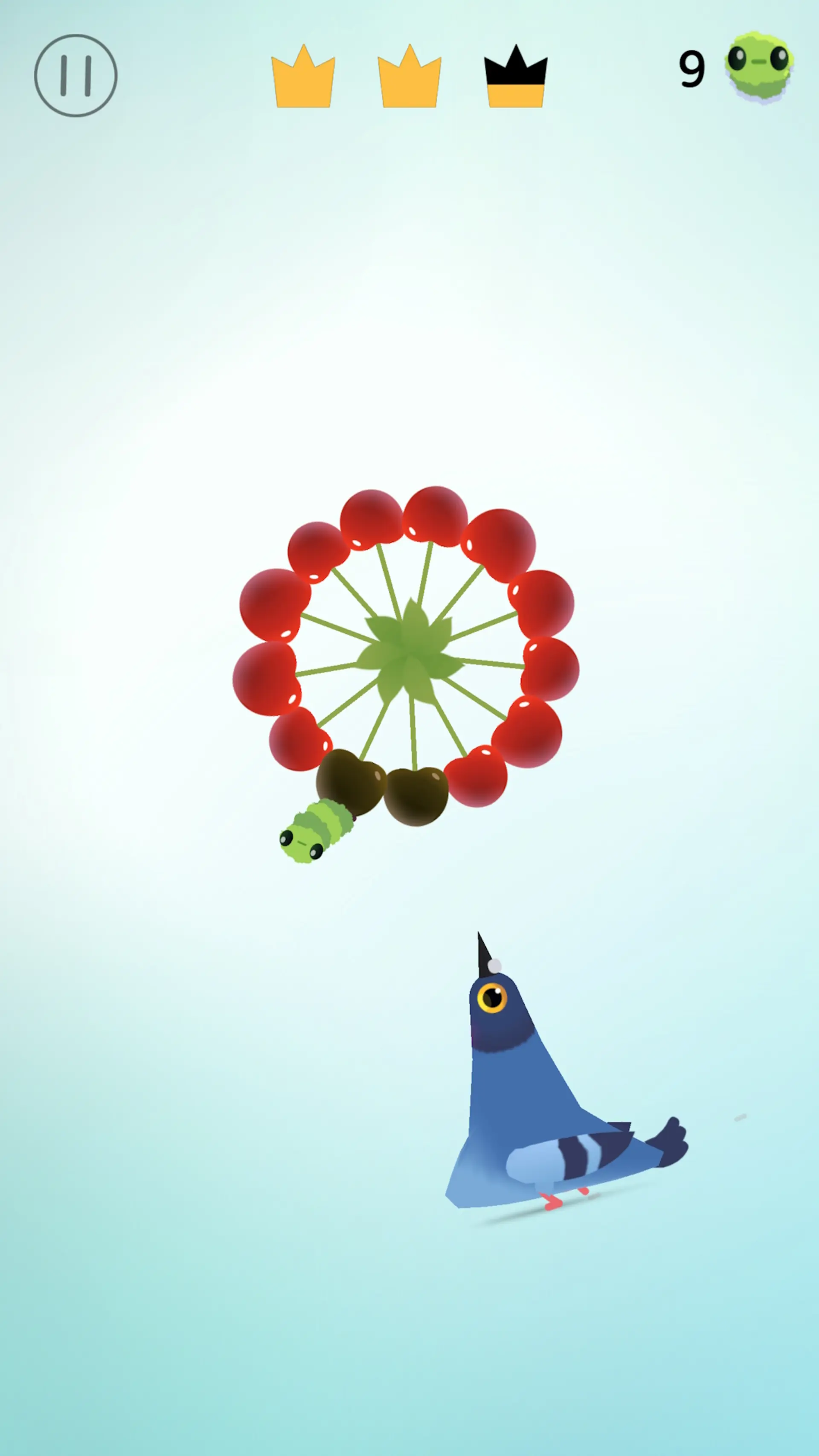 گیم‌پلی بازی Pigeon Pop