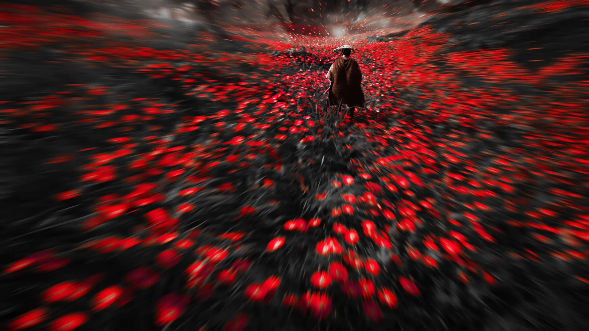 دشت گل سرخ در بازی Ghost of Tsushima