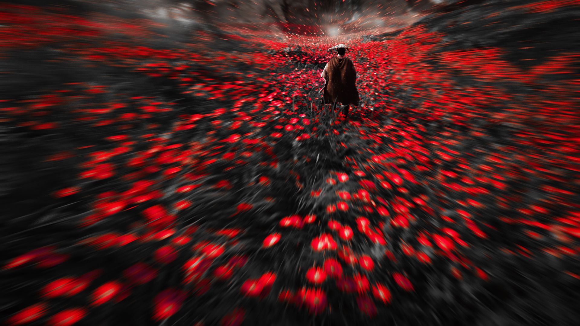 دشت گل سرخ در بازی Ghost of Tsushima