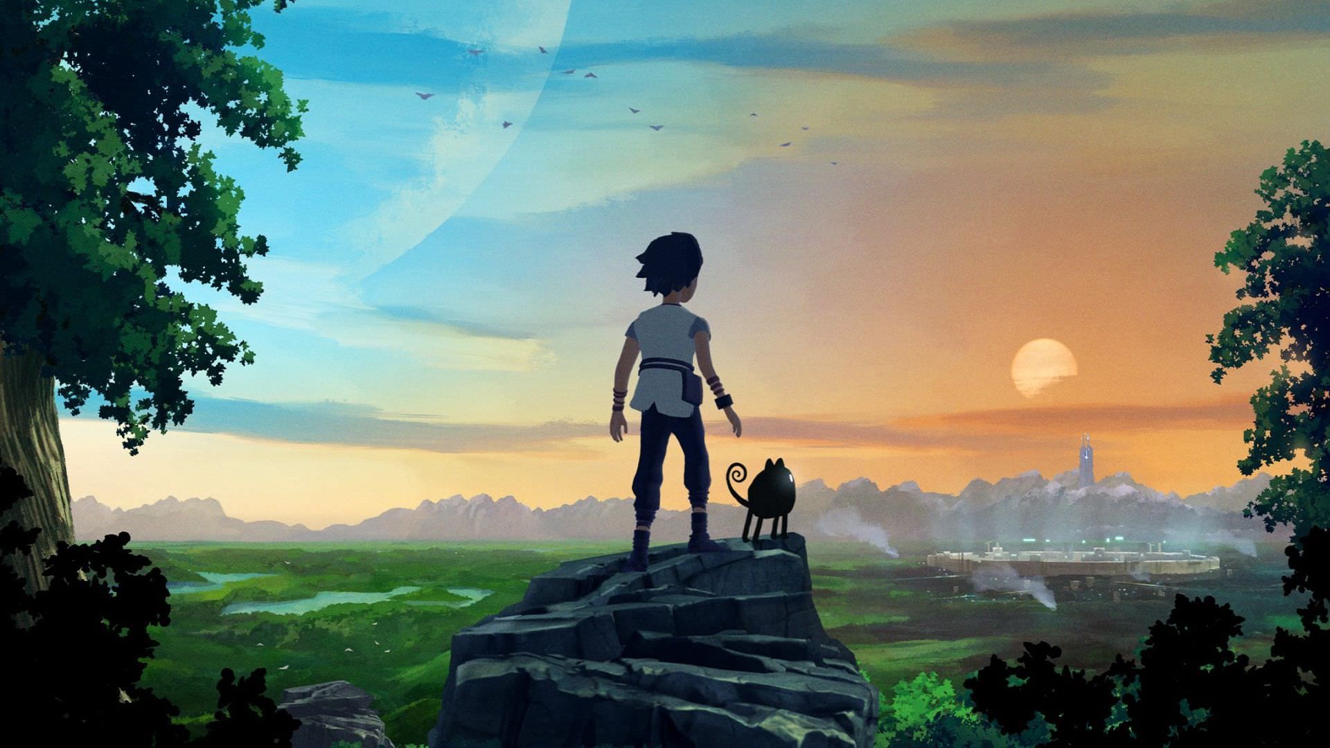 تماشا شهر در بازی Planet of Lana 2: Children of the Leaf