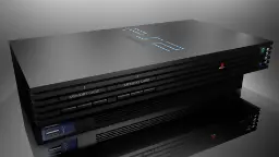 کنسول بازی پلی‌استیشن ۲ (PlayStation 2) با دو اسلات کارت حافظه