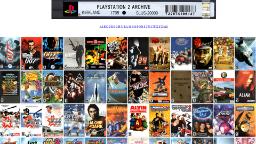 مجموعه‌ای از جلد دفترچه‌های راهنمای بازی‌های کنسول پلی‌استیشن ۲ (PlayStation 2)
