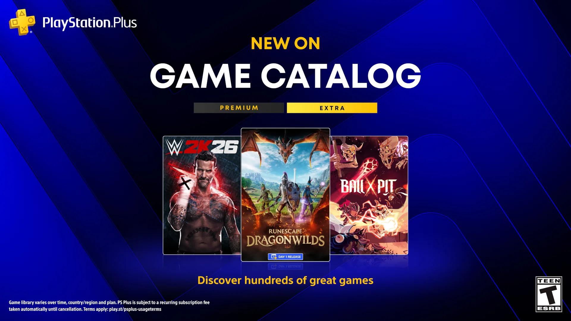 کاور بازی‌های جدید کاتالوگ پلی استیشن پلاس (PlayStation Plus) در سپتامبر ۲۰۲۶