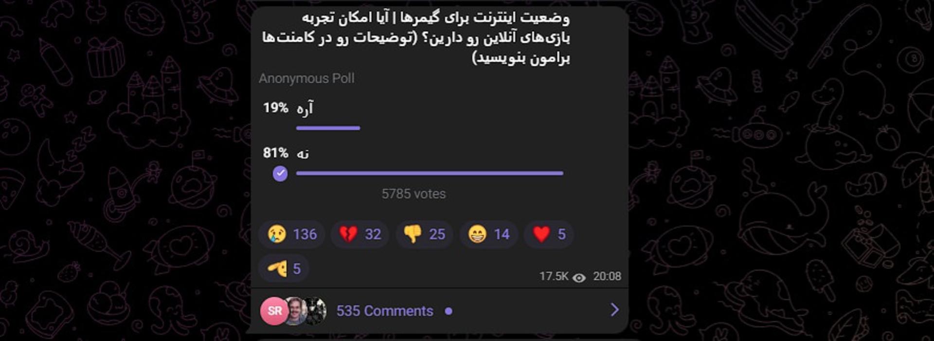 نظرسنجی زومجی برای بازی‌های آنلاین