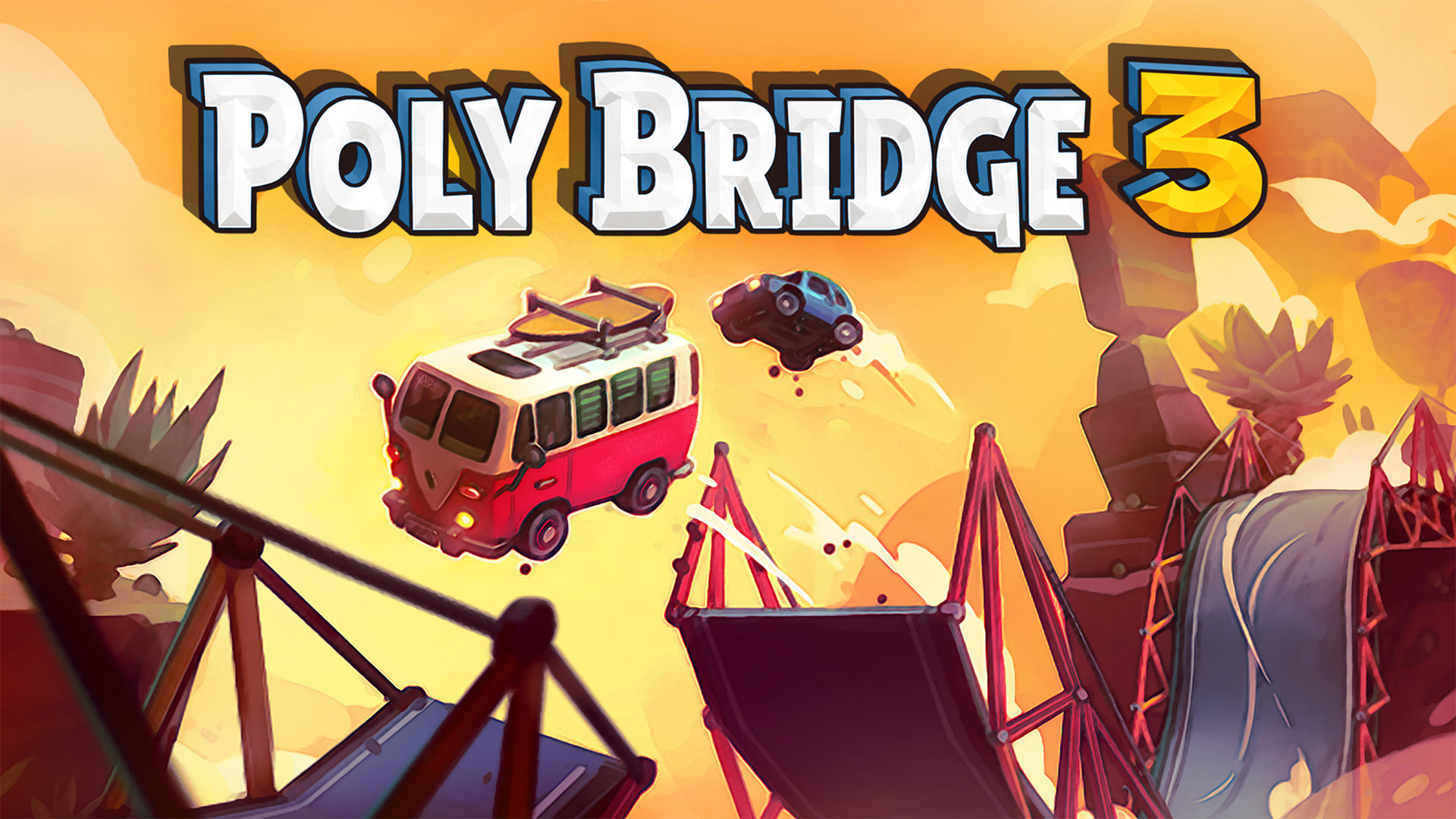 معرفی بازی موبایل Poly Bridge 3 | جنون پل سازی - زومجی