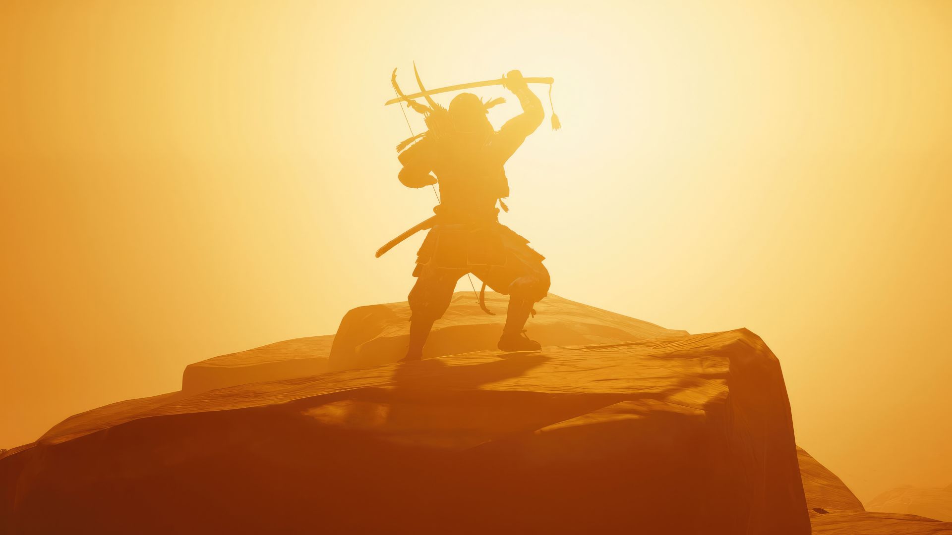 تمرین تکنیک‌های مبارزه در بازی Ghost of Tsushima
