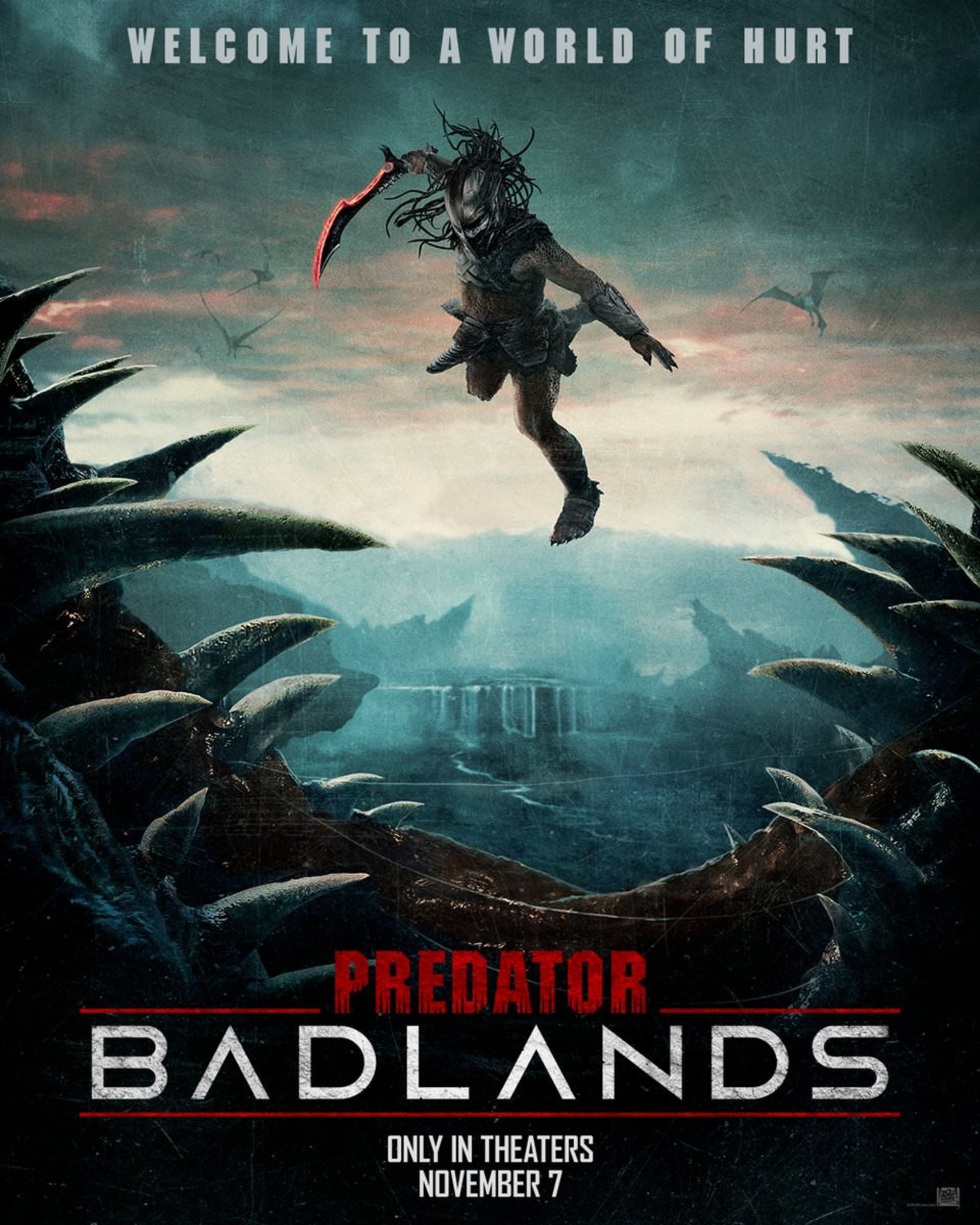 پوستر جدید فیلم Predator: Badlands