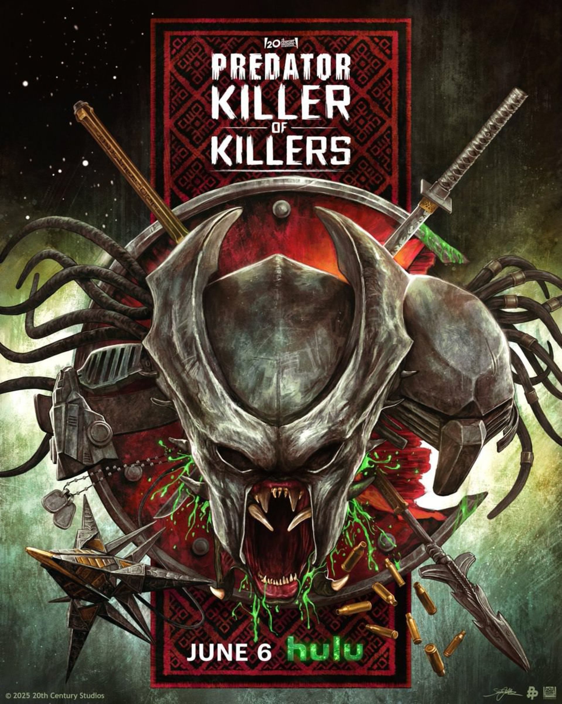 پوستر جدید انیمیشن Predator: Killer of Killers