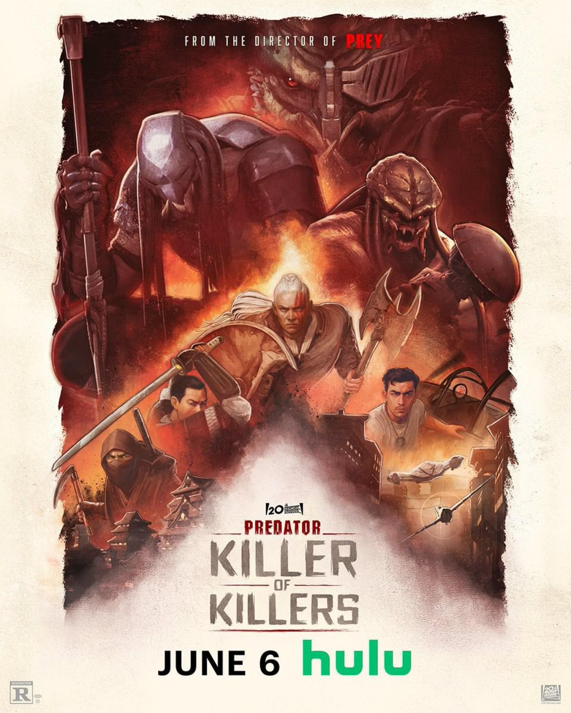 پوستر جدید انیمیشن Predator: Killer of Killers