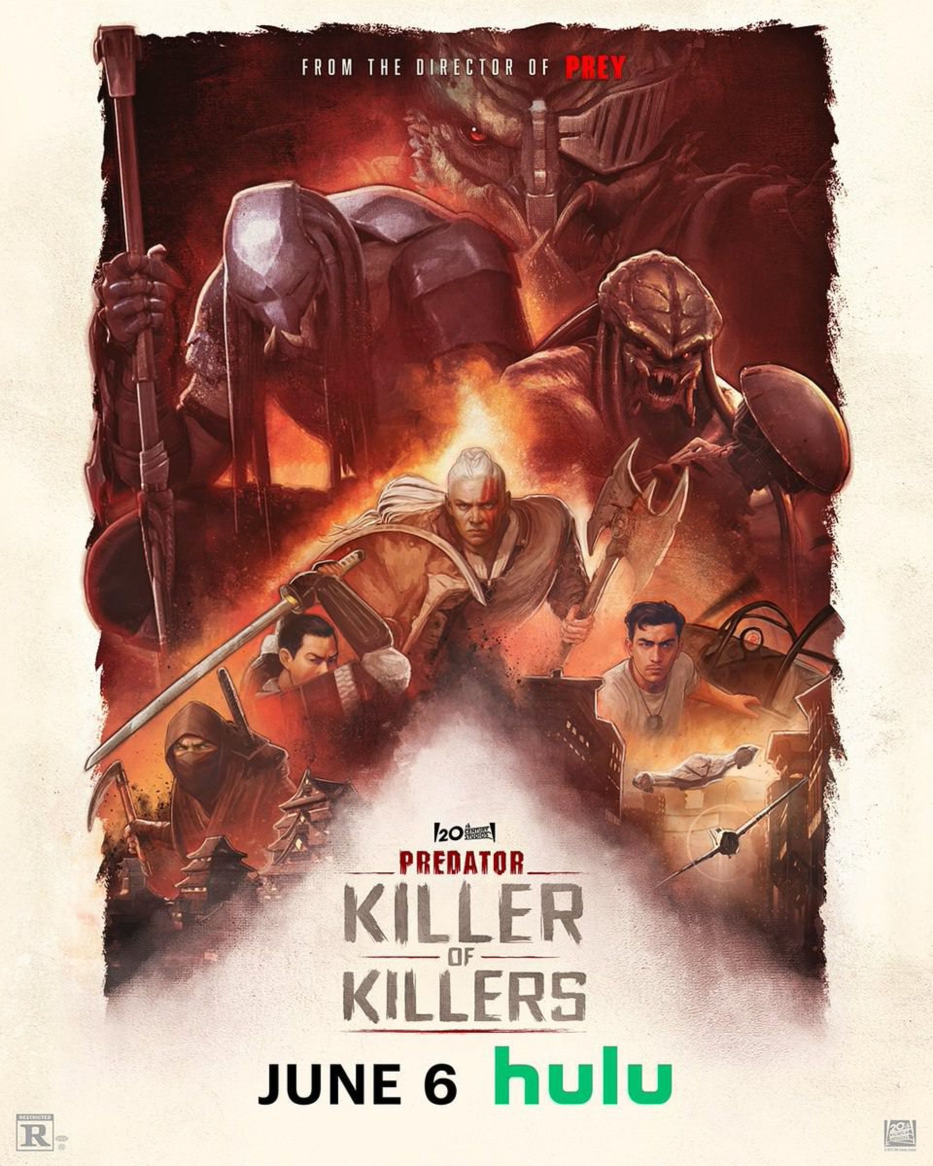 پوستر جدید انیمیشن Predator: Killer of Killers