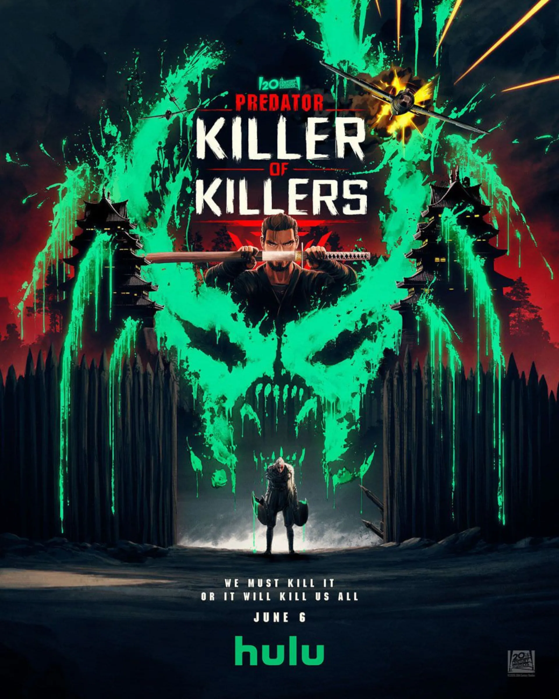 پوستر جدید و هنری انیمیشن Predator: Killer of Killers