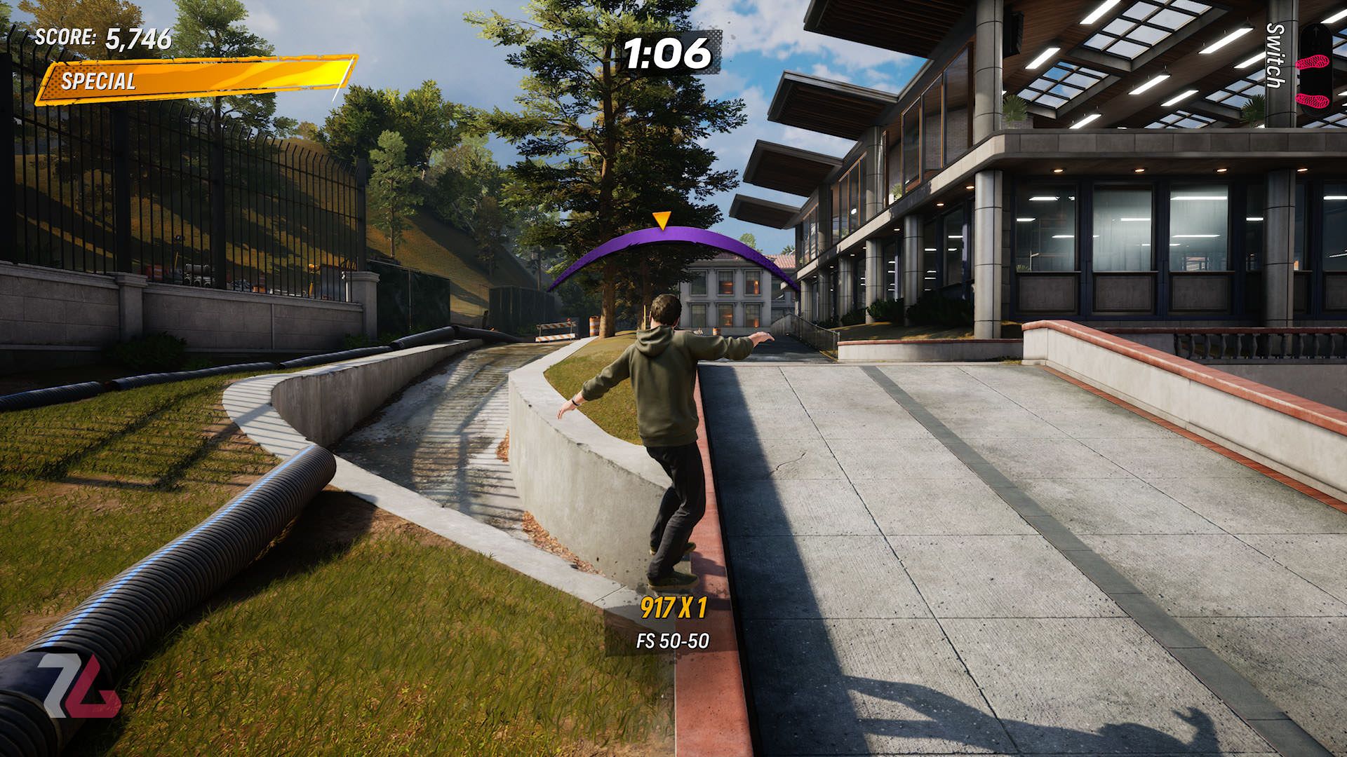 بازی با تونی هاوک در Tony Hawk's Pro Skater 3 + 4