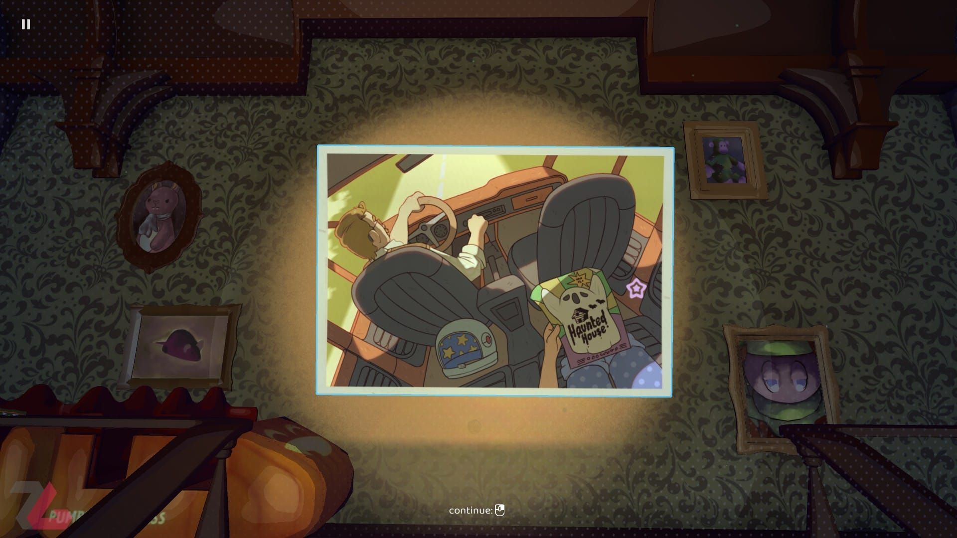 تکمیل مرحله و دریافت یک تصویر در بازی Projected Dreams