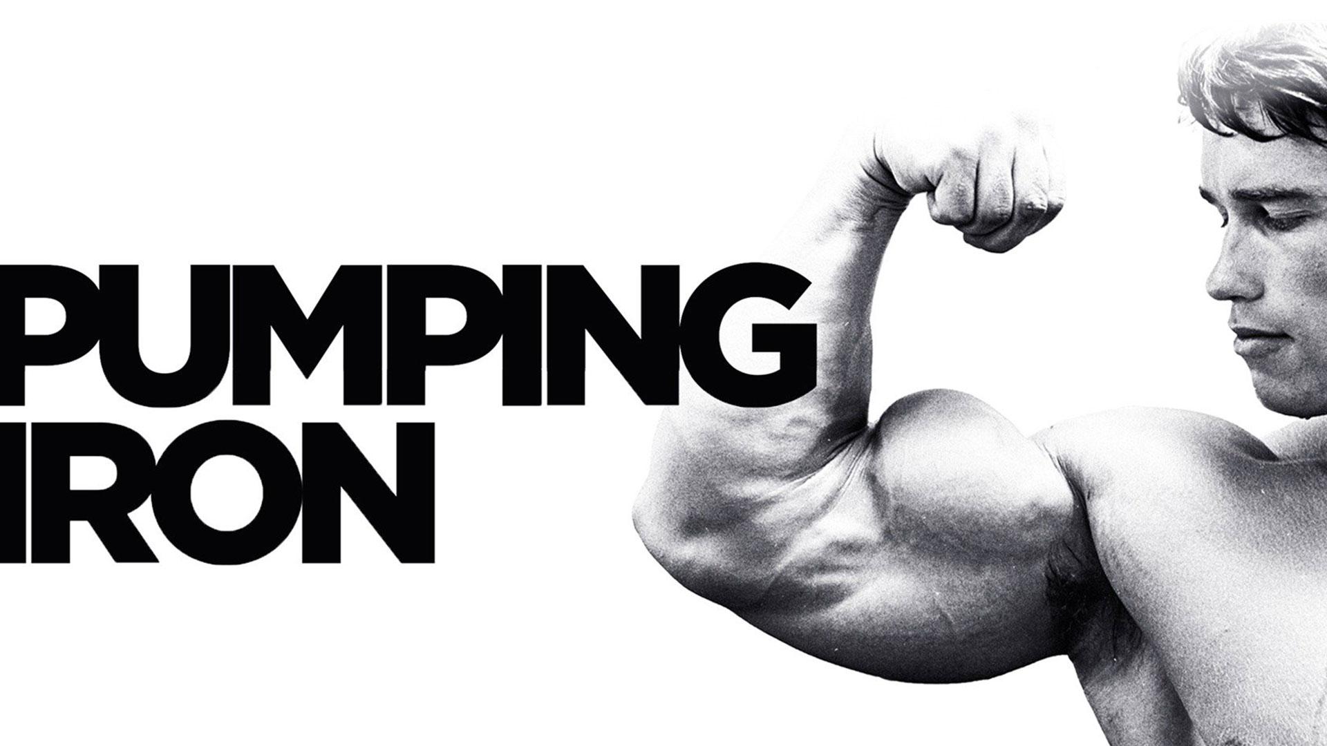 آرنولد شوارتزنگر در کاور مستند Pumping Iron