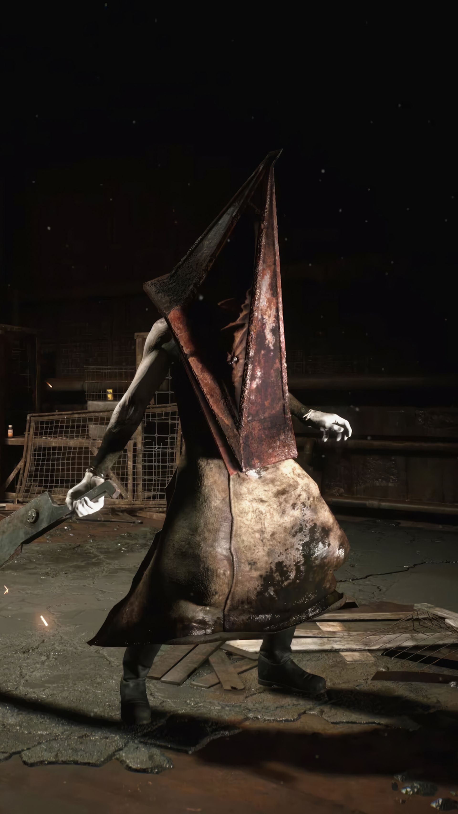 کاراکتر ترسناک کله هرمی (Pyramid Head) در بازی Silent Hill 2