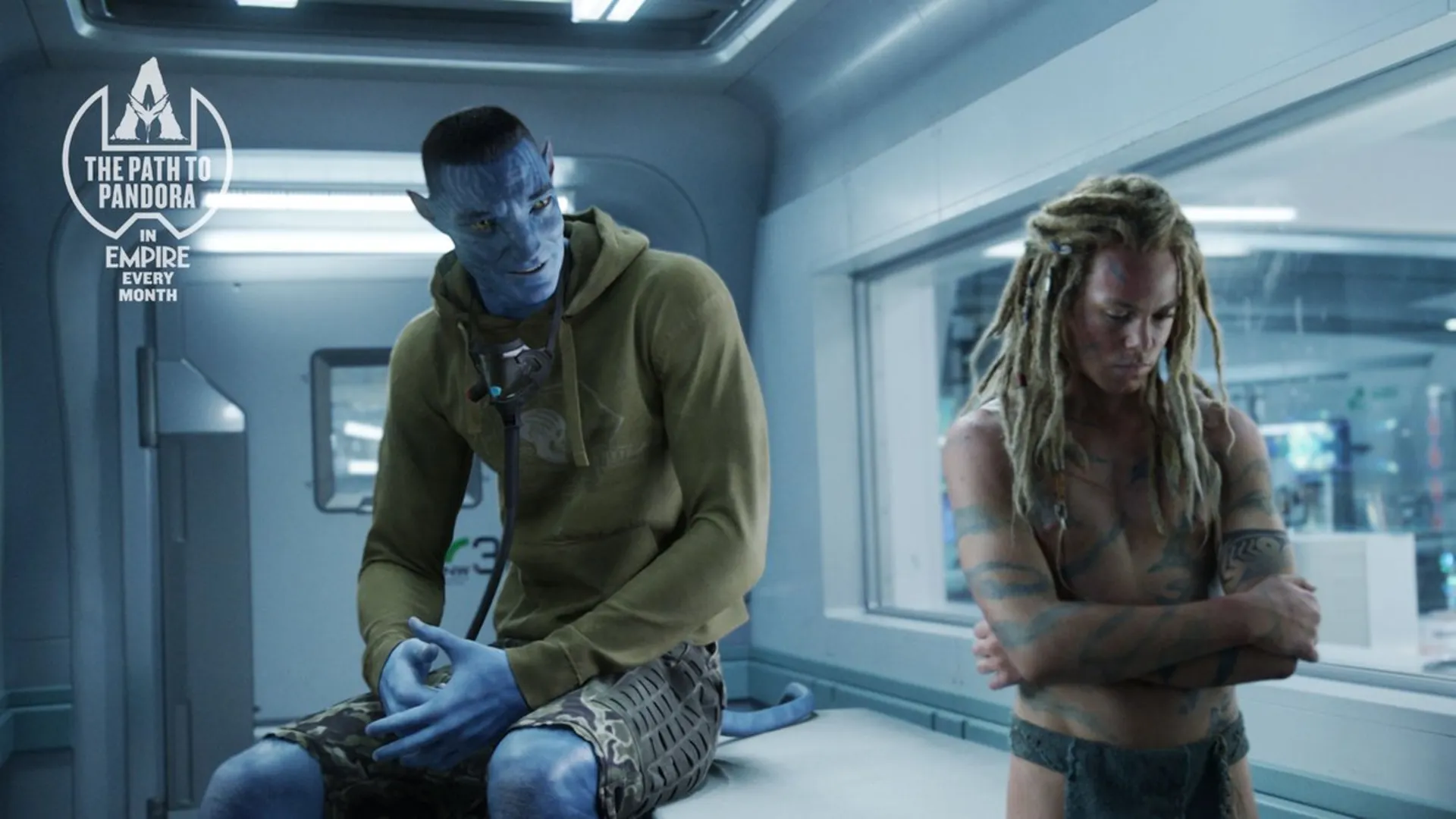 کواریچ و اسپایدر در فیلم Avatar: Fire and Ash 