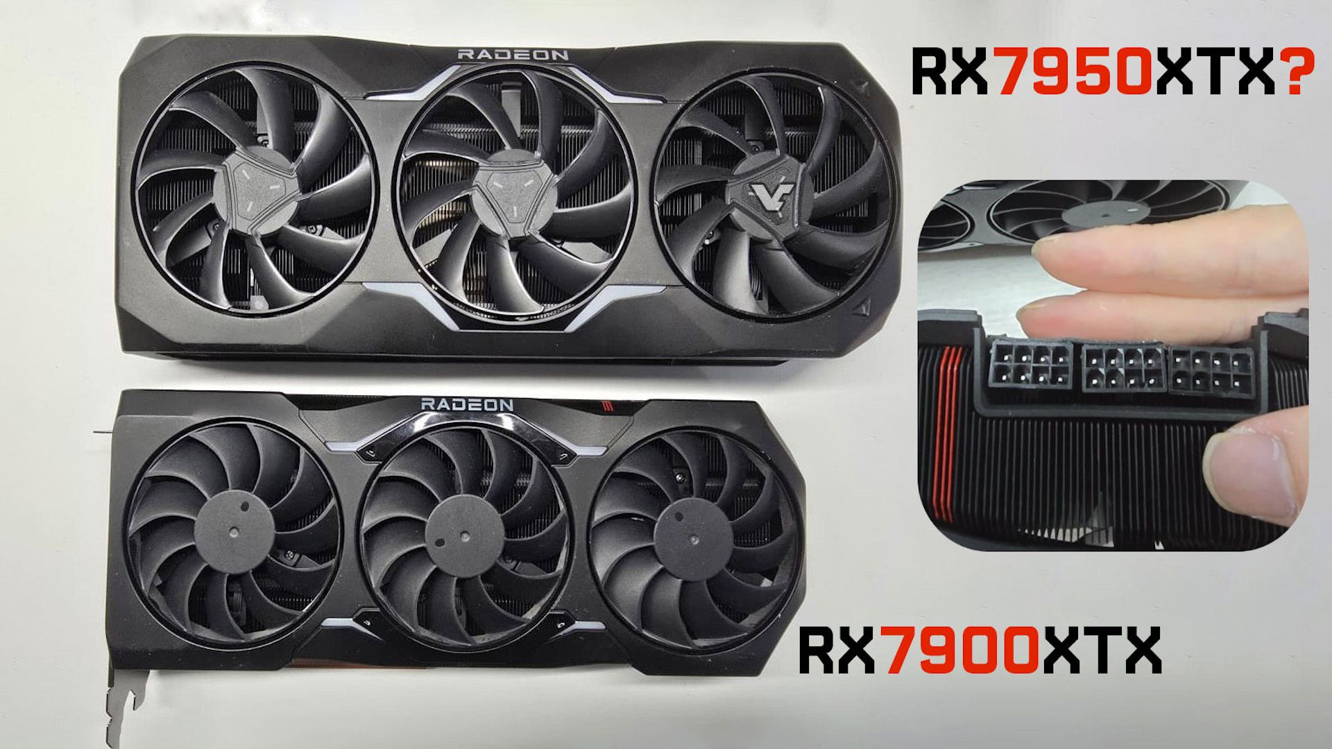 مقایسه دو کارت گرافیک Radeon RX 7000 و RX 7950 XTX شرکت AMD