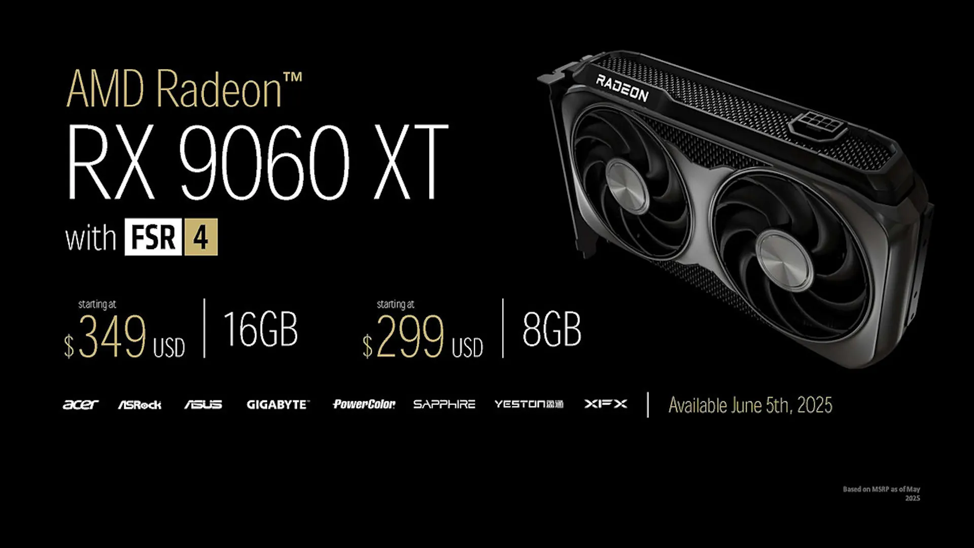 مقایسه نسخه‌های هشت و ۱۶ گیگابایتی کارت گرافیک Radeon RX 9060 XT شرکت AMD