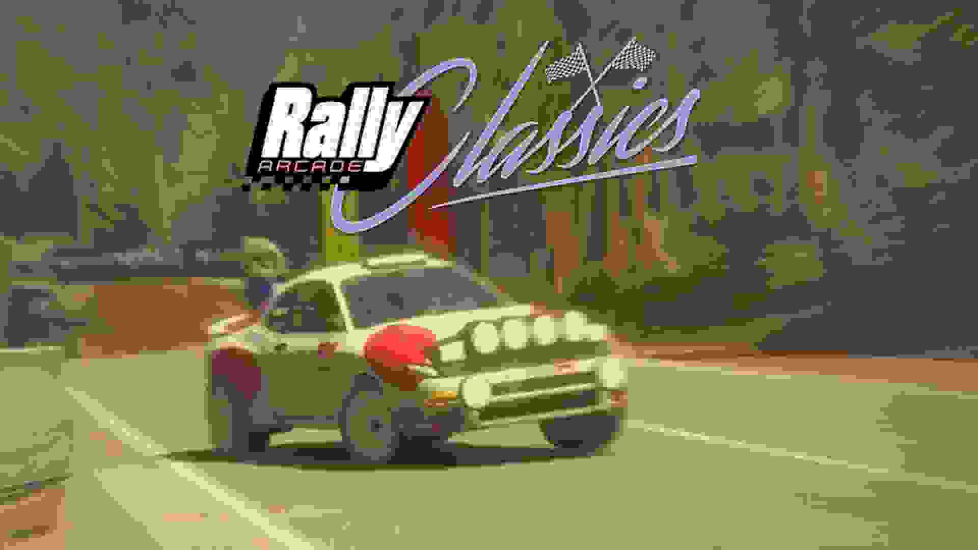 پوستر بازی Rally Arcade Classics با لوگو