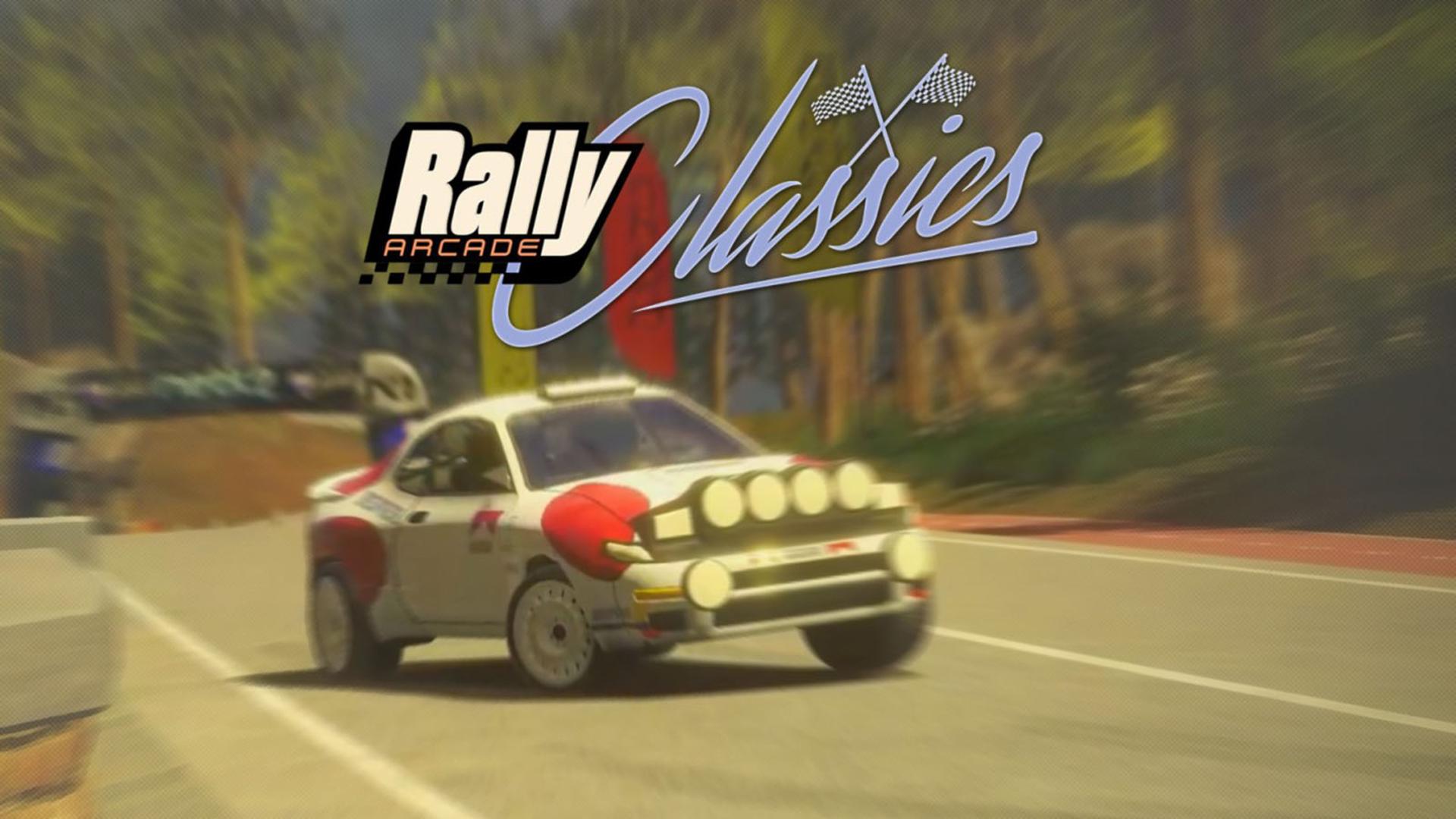 پوستر بازی Rally Arcade Classics با لوگو