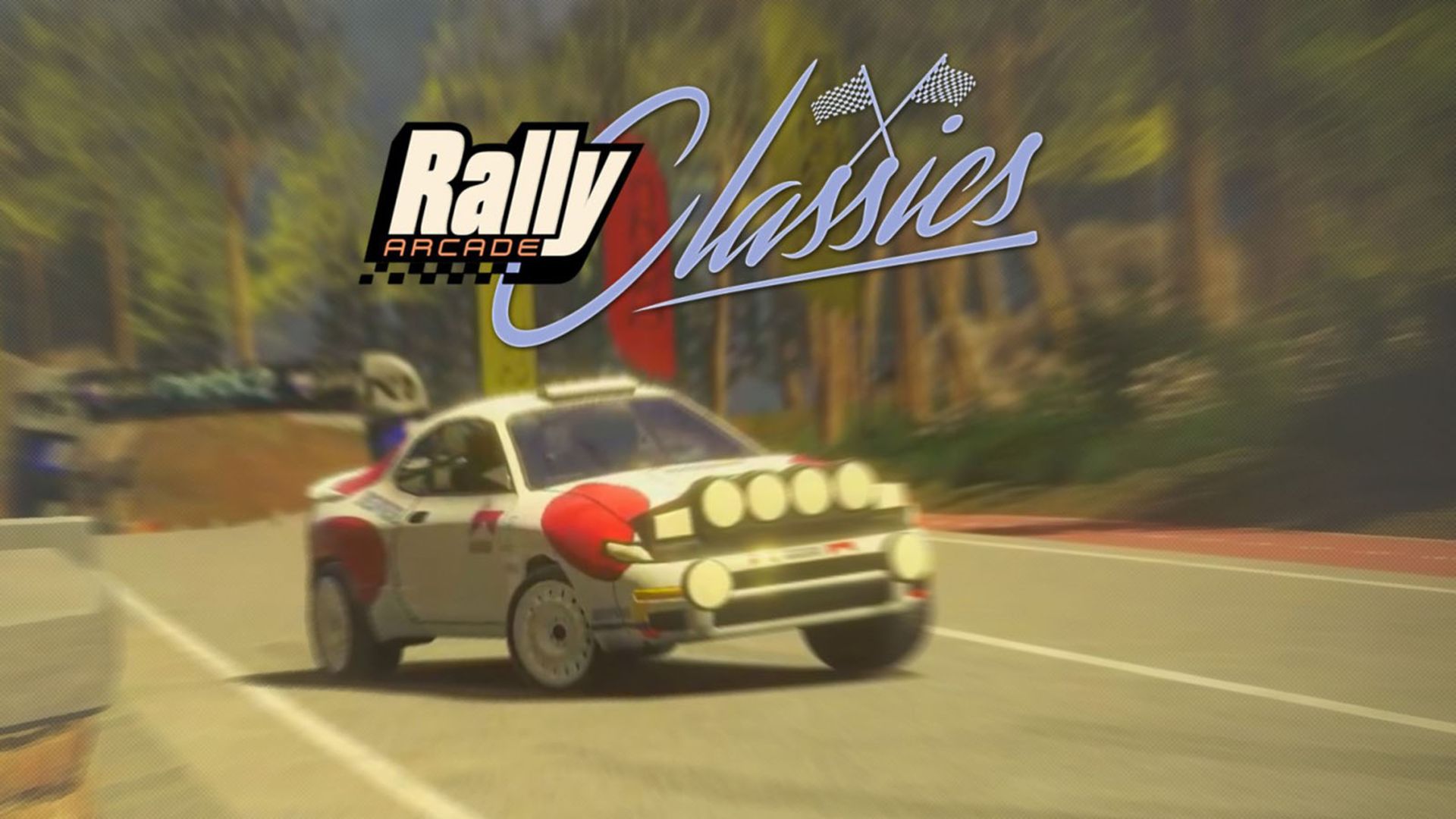 پوستر بازی Rally Arcade Classics با لوگو