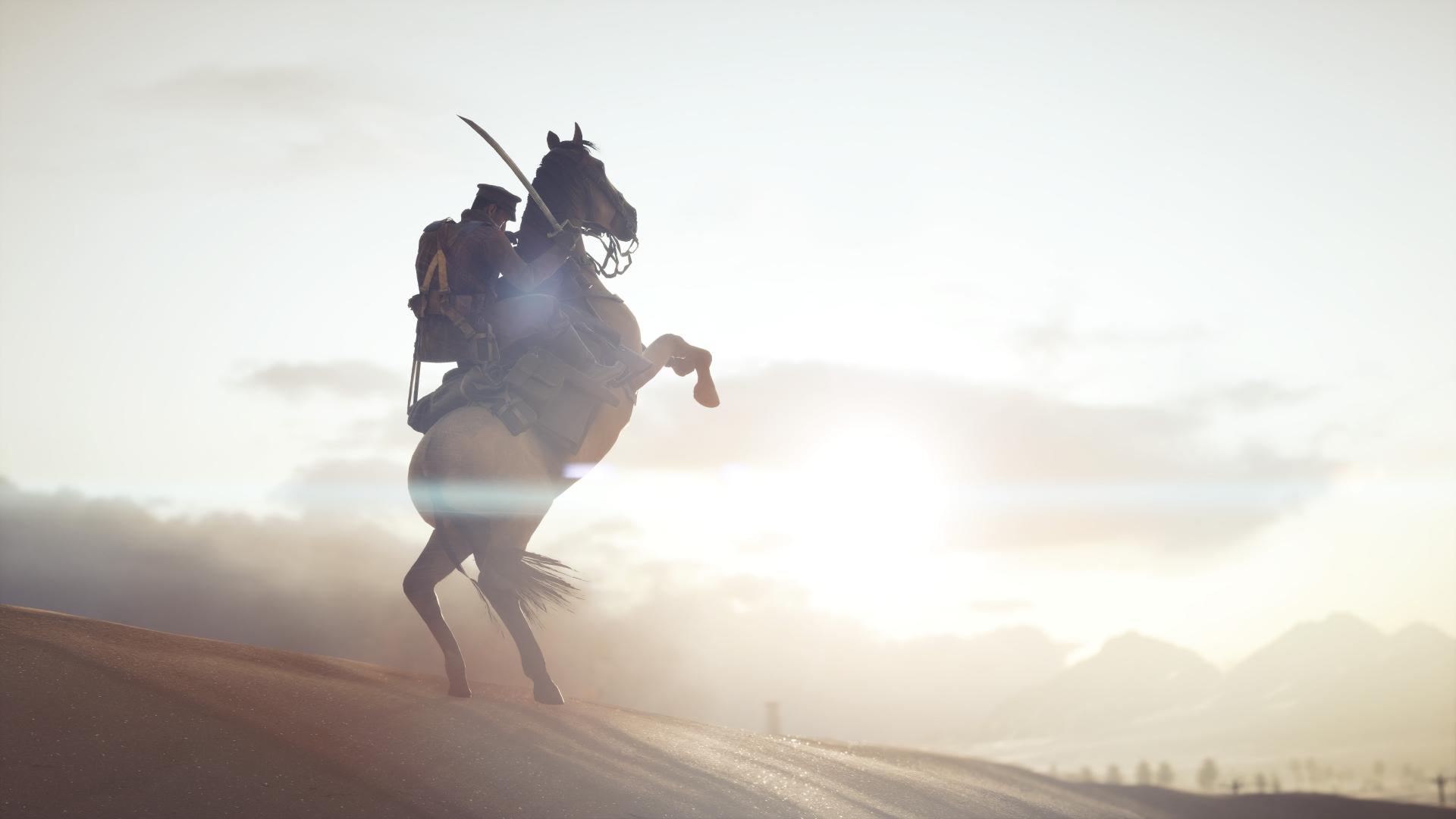 رم کردن اسب در بازی Battlefield 1