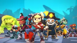 شخصیت‌های کارتونی بازی Ratchet & Clank: Ranger Rumble در محیط بازی