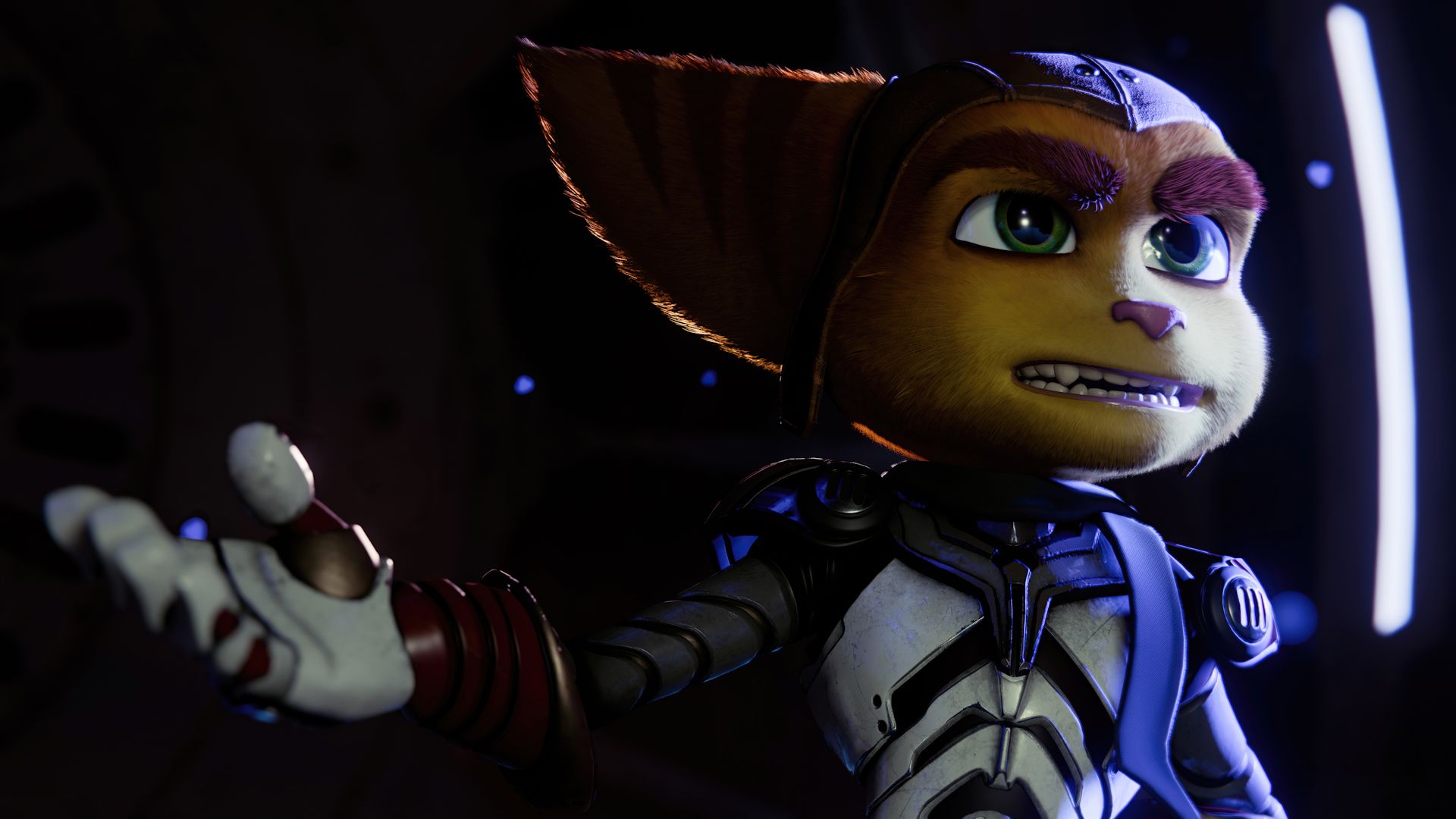 کاراکتر رچت در بازی Ratchet & Clank: Rift Apart