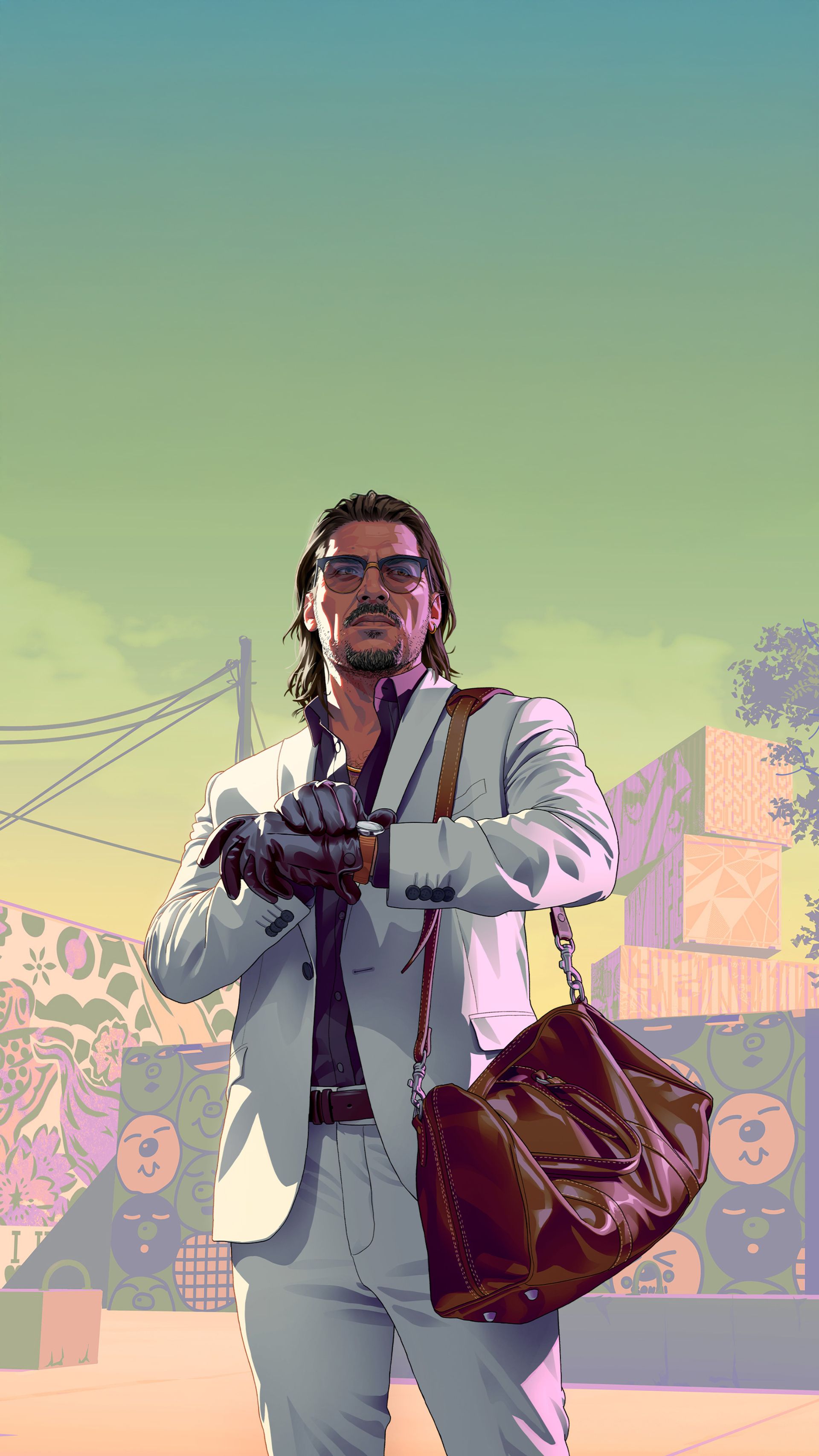 کانسپت آرت شخصیت رائول باتیستا (Raul Bautista) در بازی GTA 6
