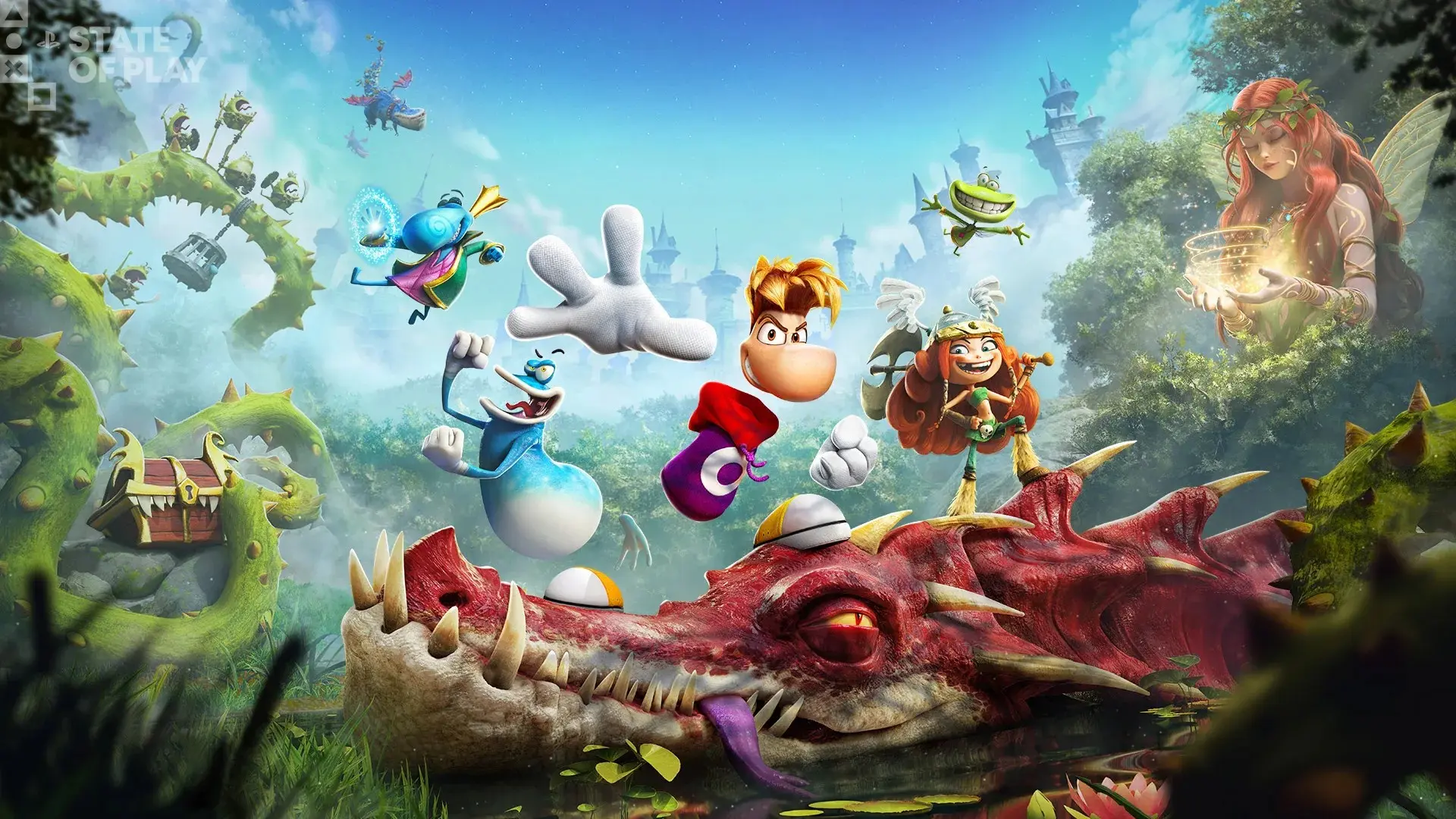 شخصیت‌های بازی Rayman Legends Retold