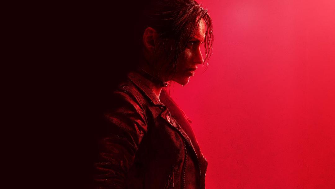 کلر ردفیلد در پوستر بازی Resident Evil Veronica