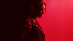 کلر ردفیلد در پوستر بازی Resident Evil Veronica