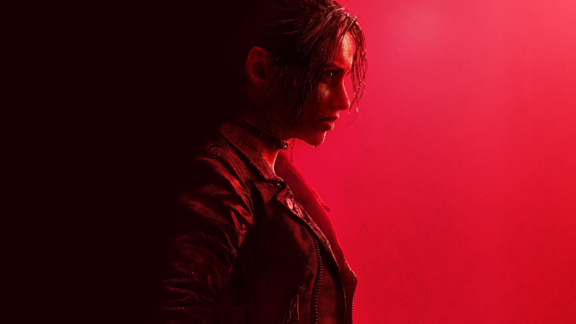 کلر ردفیلد در پوستر بازی Resident Evil Veronica