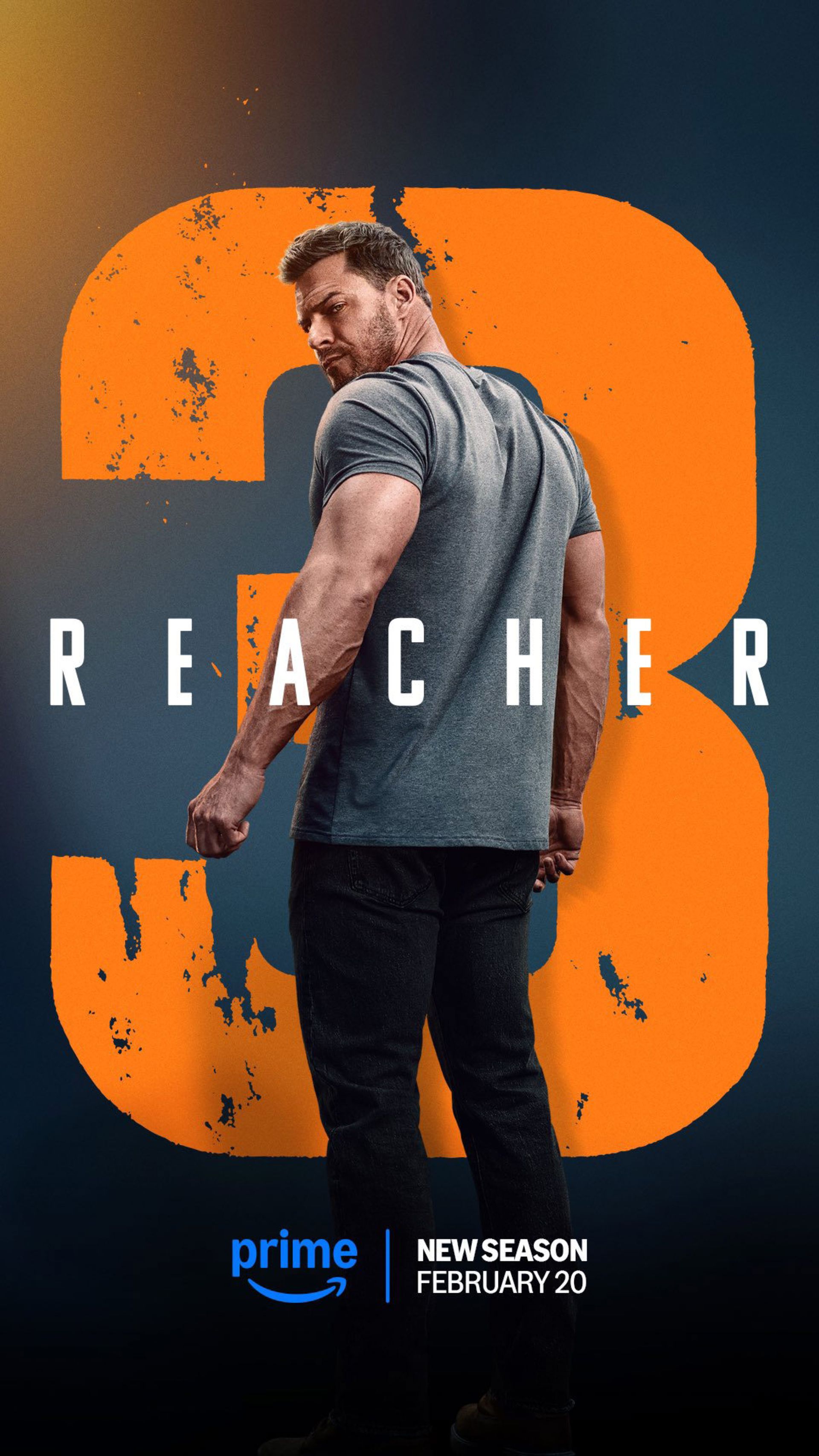 پوستر فصل سوم سریال Reacher