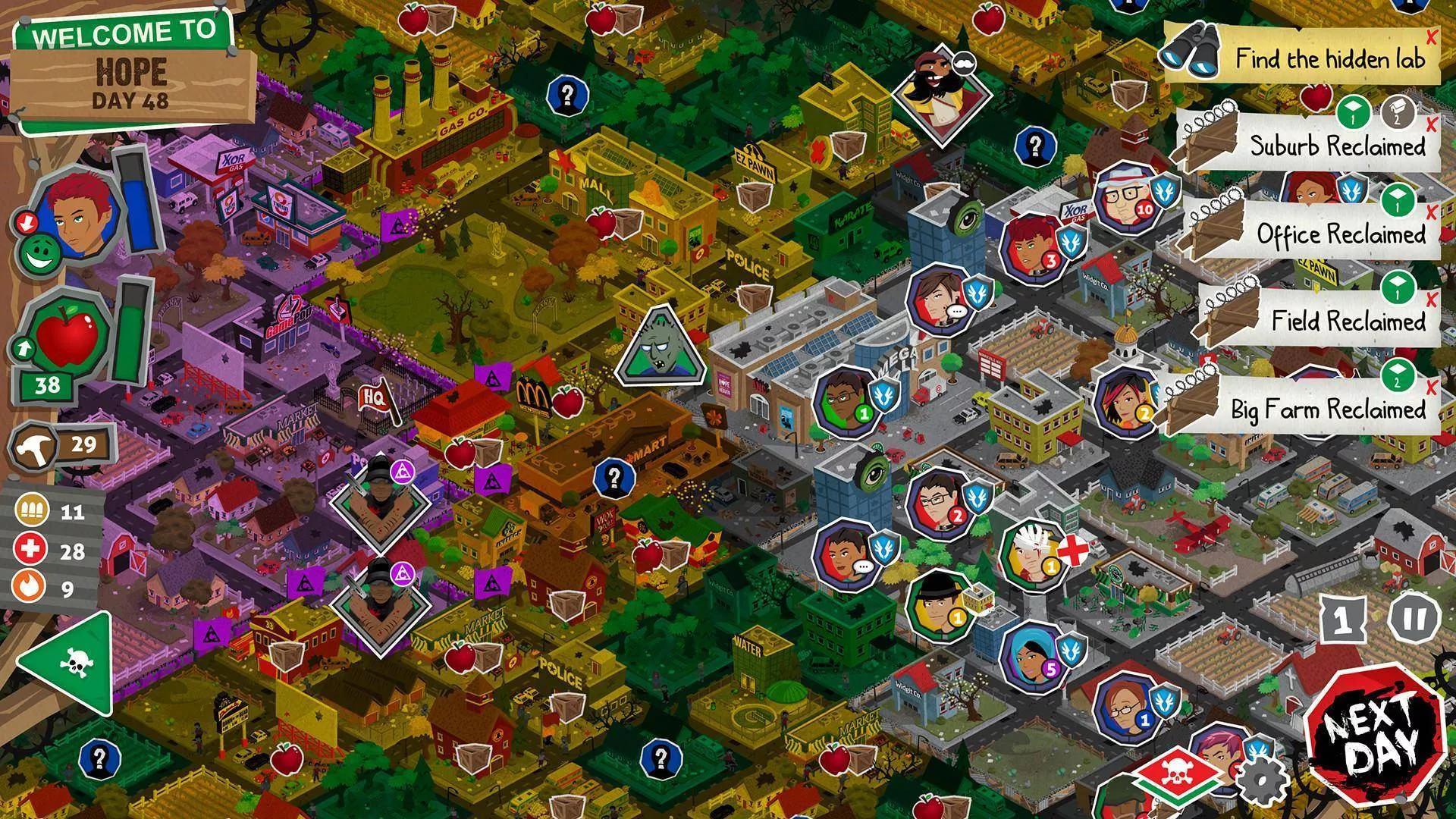 بازی موبایل Rebuild 3: Gangs of Deadsville