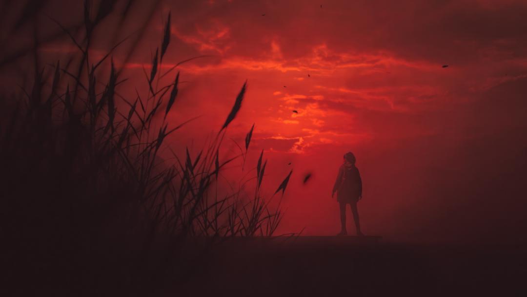 ساگا اندرسون (Saga Anderson) در اتمسفر قرمز بازی Alan Wake 2