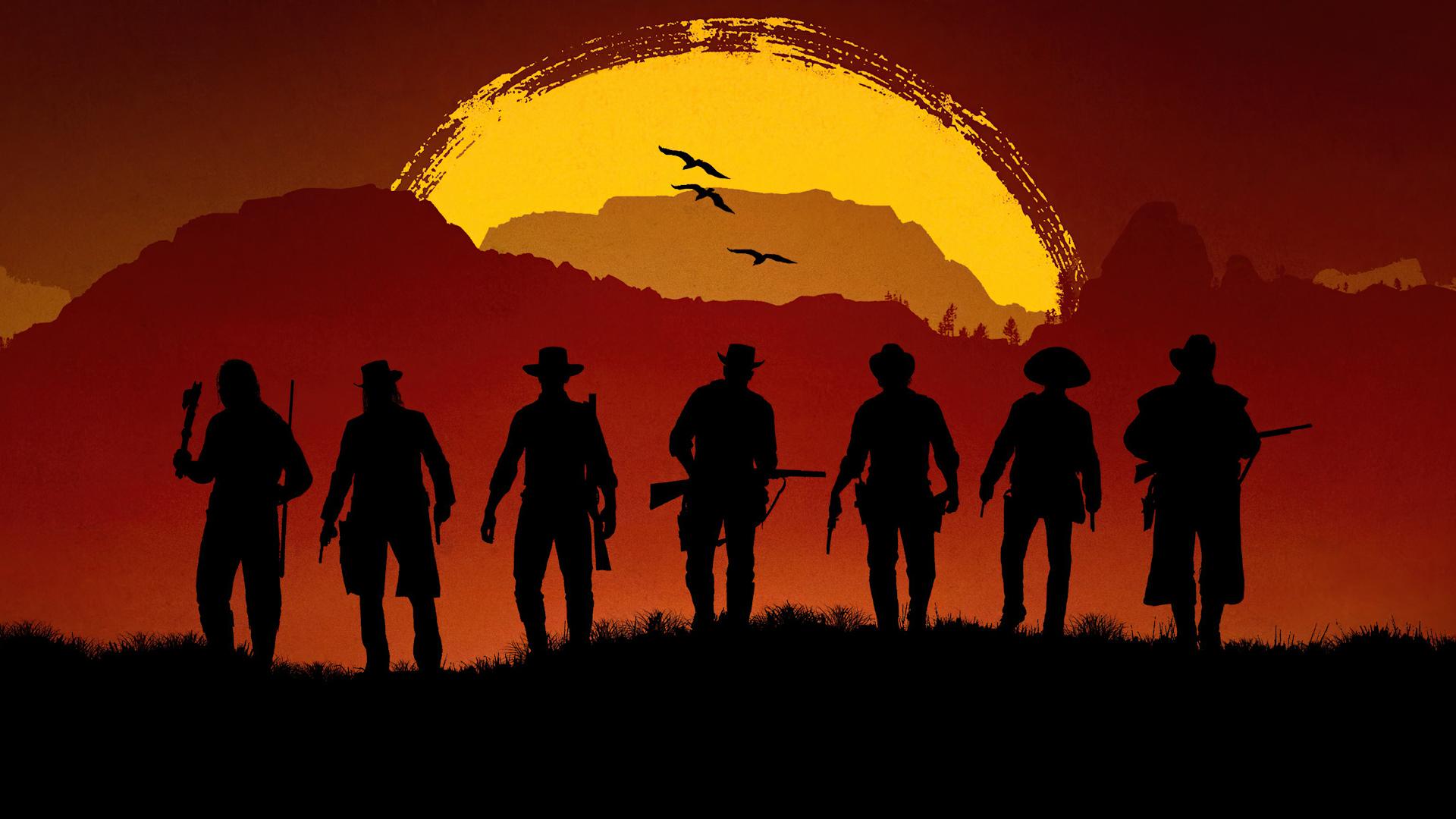 اعضای گروه ون‌درلیند در بازی Red Dead Redemption 2