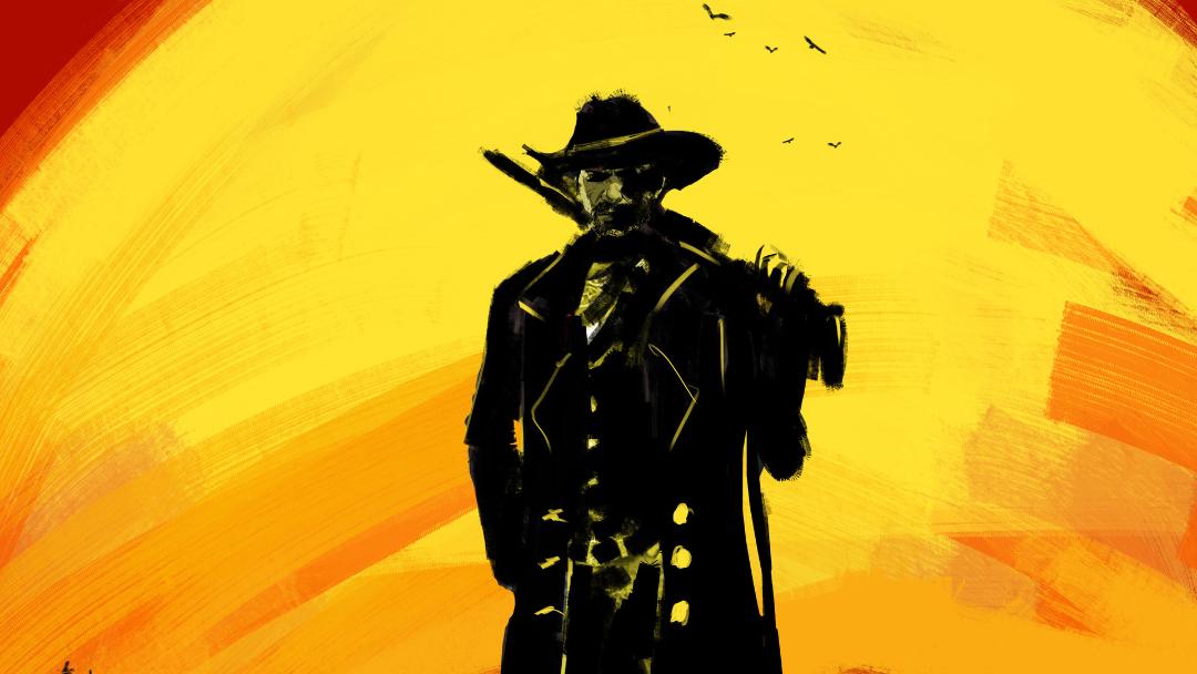یک فن‌آرت زیبا و جذاب از مجموعه Red Dead Redemption