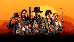 شخصیت‌های Red Dead Redemption 2 در پوستر (کاور) بازی