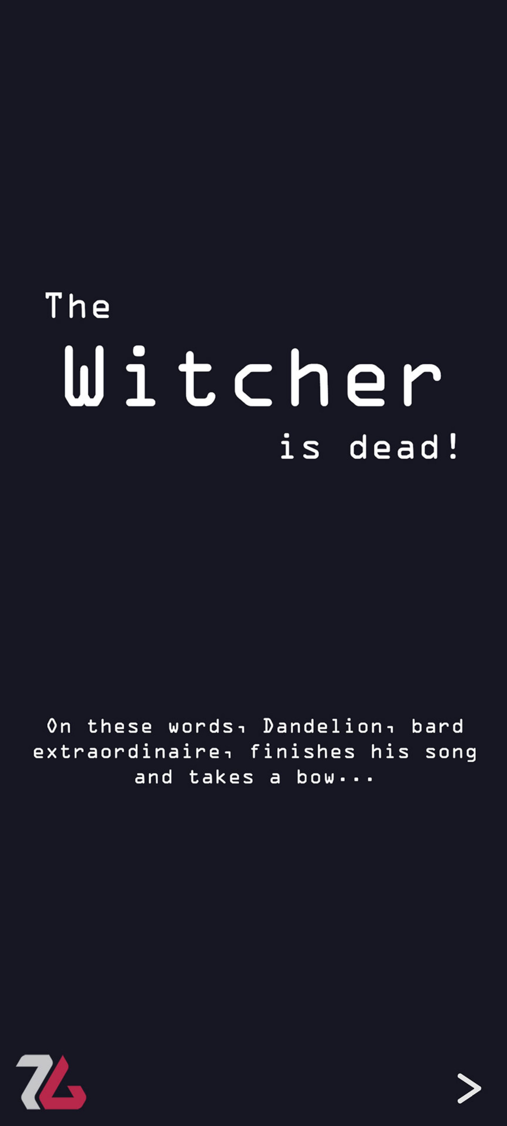 بازی موبایل Reigns: The Witcher