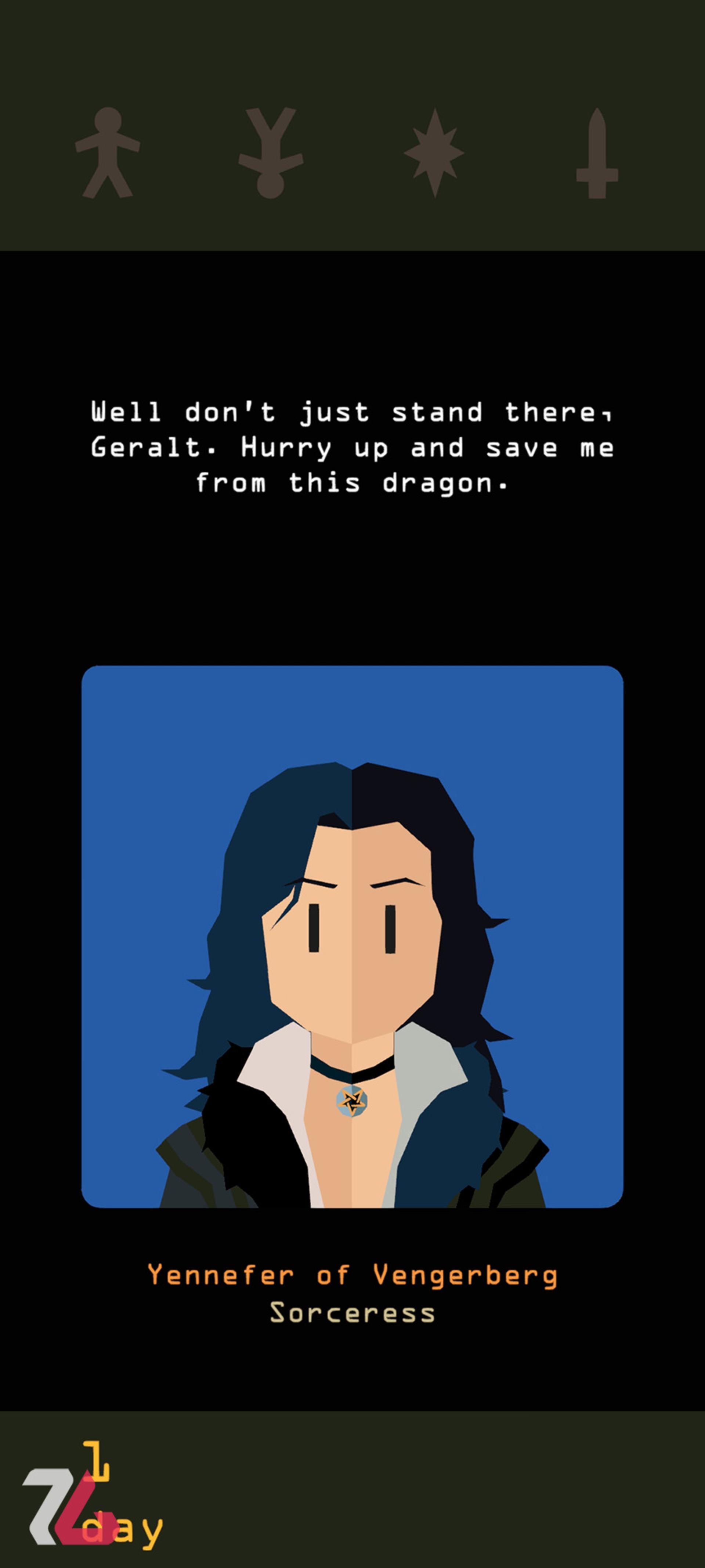 بازی موبایل Reigns: The Witcher