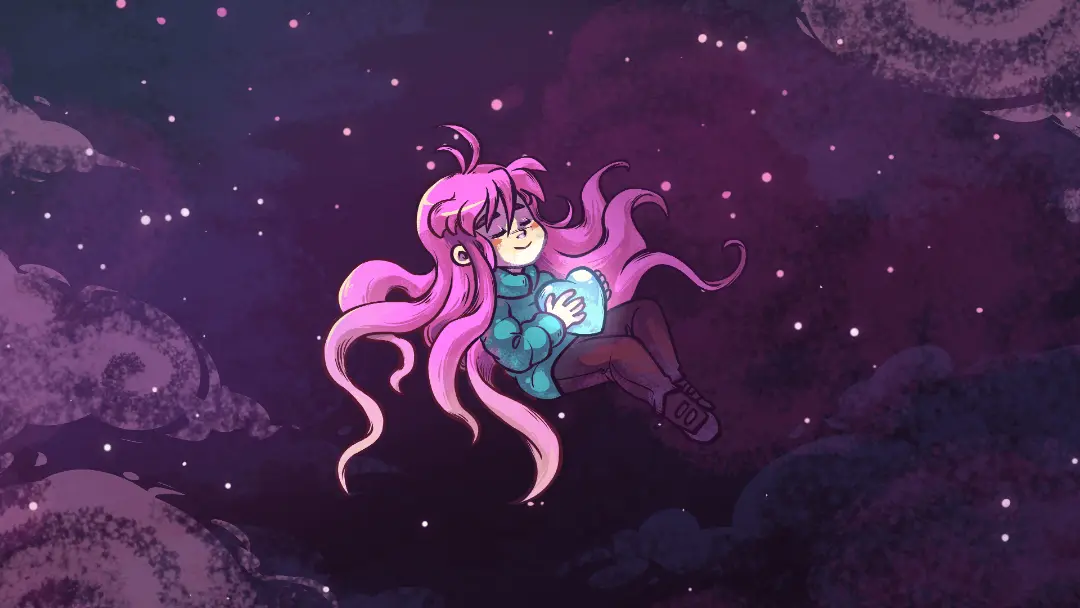 به آرامش رسیدن بدلین (Badeline) در بازی Celeste