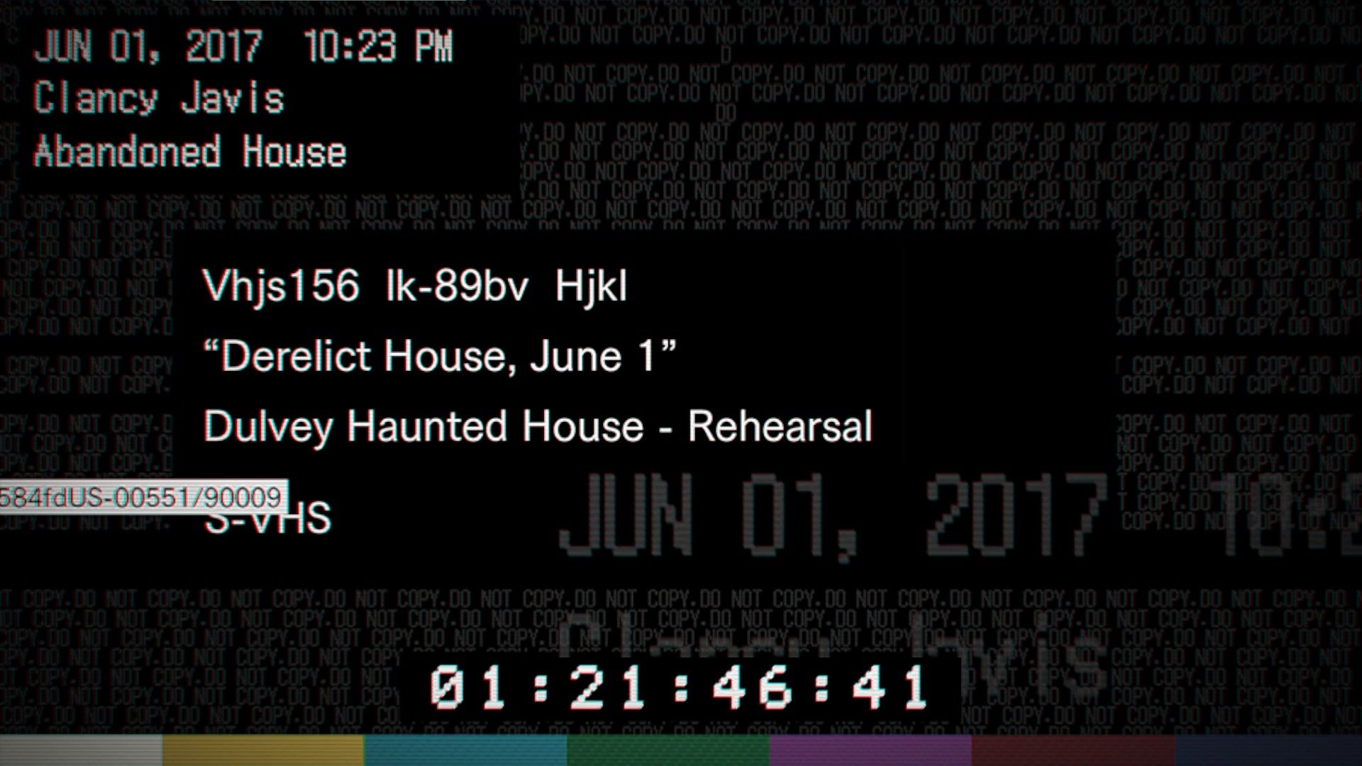 نوار VHS بازی Resident Evil 7