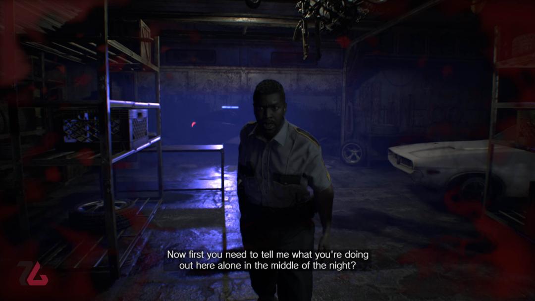 پلیس در بازی Resident Evil 2 نینتندو سوییچ ۲