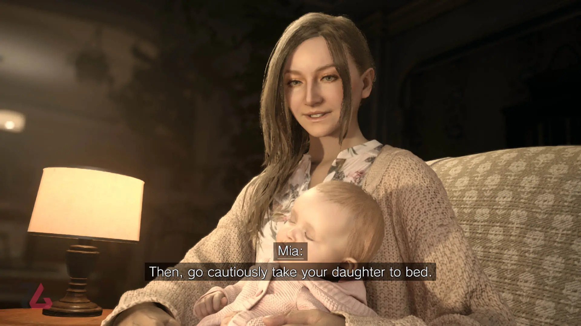 خانواده ایتن در اپنینگ بازی Resident Evil 8 gold edition نیتندو سوییچ ۲