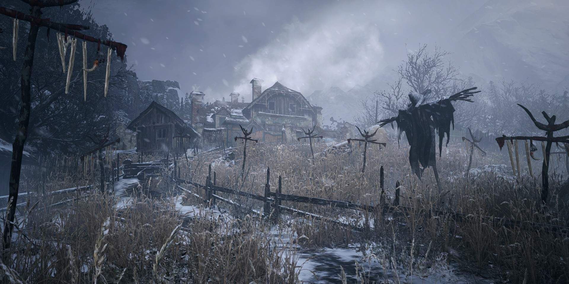 محیط بازی resident evil village