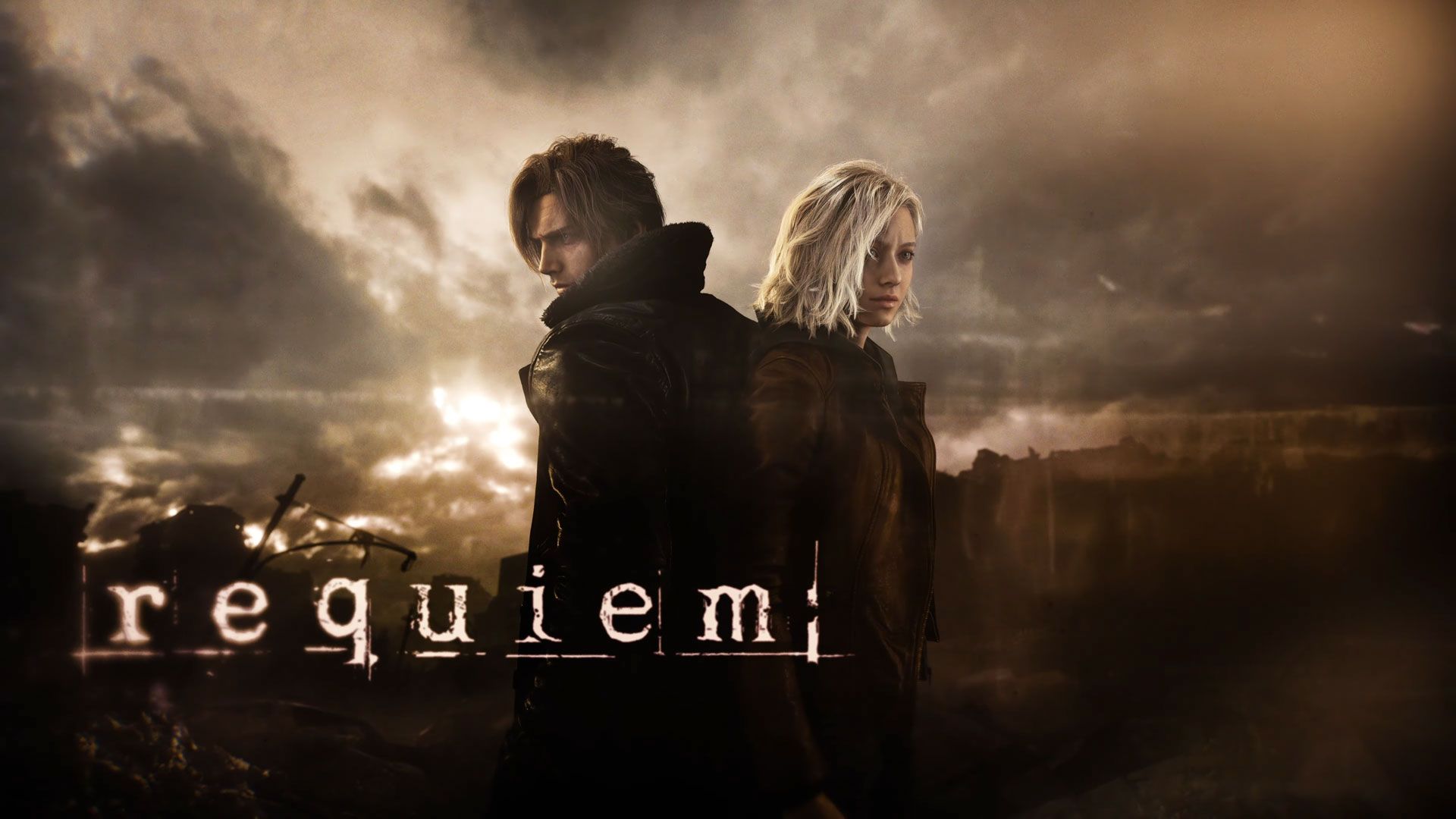 گریس اشکرافت درکنار لیان اسکات کندی در بازی Resident Evil 9