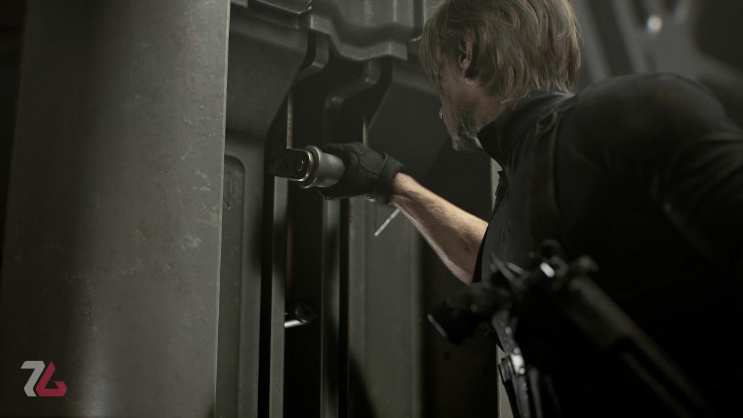 دست لیان در بازی Resident Evil 9