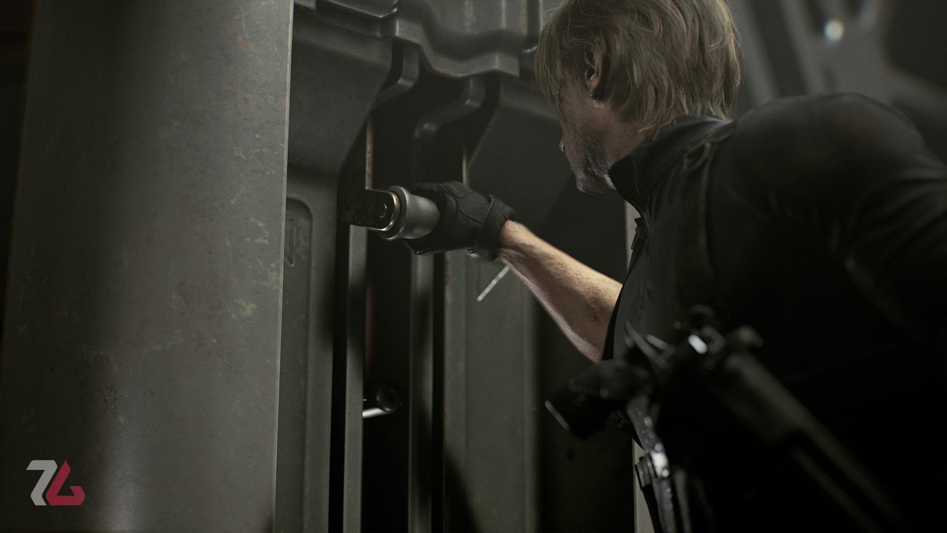 دست لیان در بازی Resident Evil 9