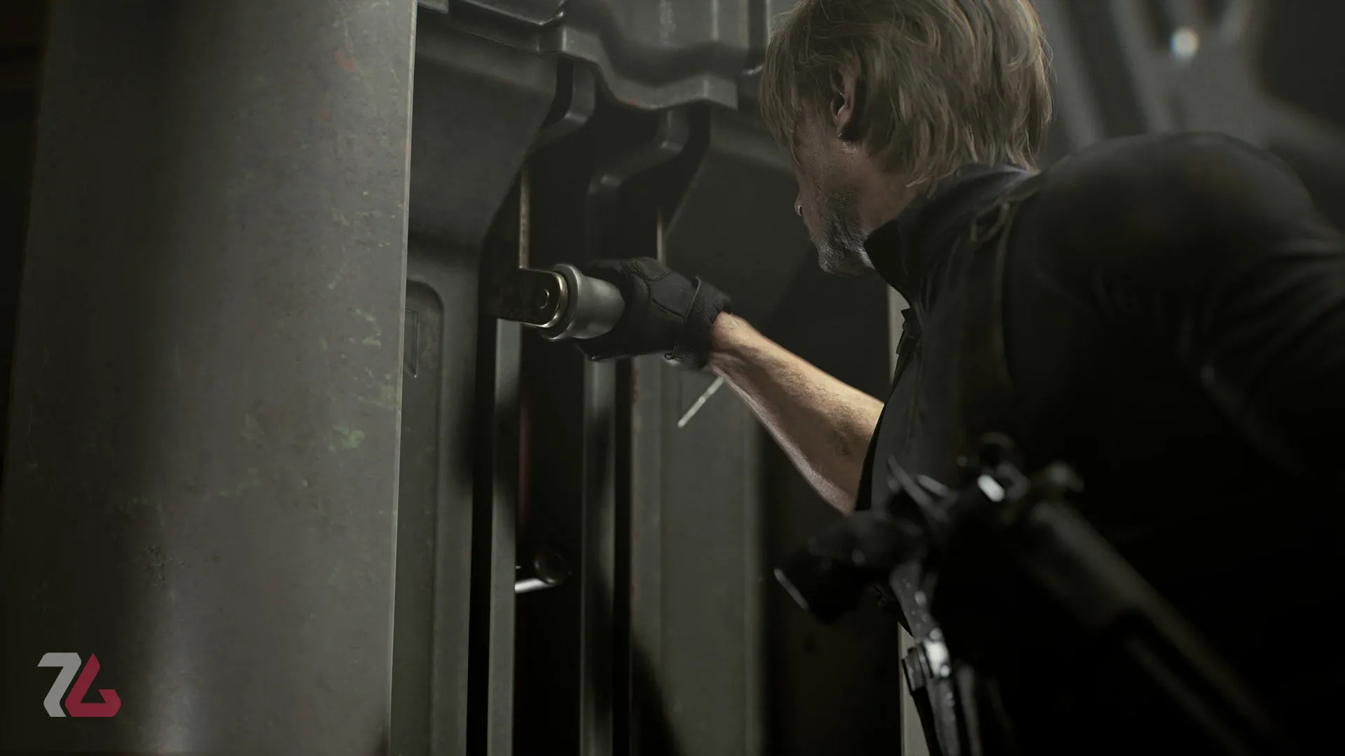 دست لیان در بازی Resident Evil 9